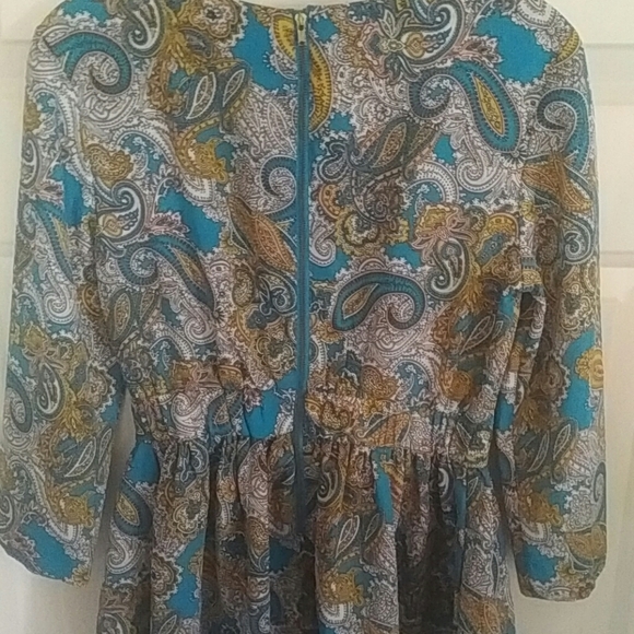 H&M Paisley Dress 8 - Picture 5 of 6